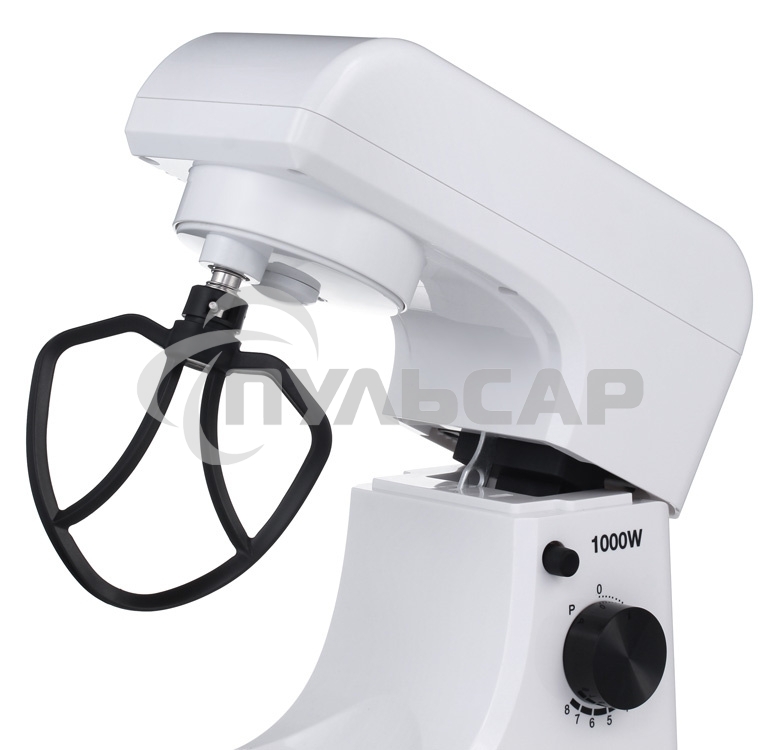 Миксер планетарный Hyundai HYM-S4451 1000Вт белый/черный