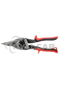 Ножницы по металлу Matrix 250мм пряморежущие обрезиненныерукоятки