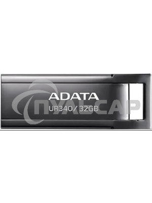 Флешка USB ADATA UR340 (AROY-UR340-32 GbK), 32 Gb, USB 3.2, R/W 100/30, черный