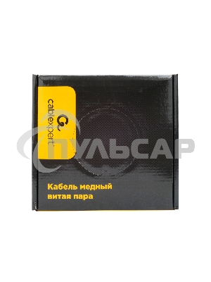 Кабель Cablexpert Россия, UPC-5051E-4-CU/100, UTP indoor 4x2x0.51, медный, кат.5e, однож., 100м, box, серый