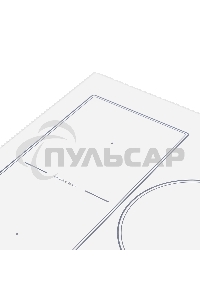 Индукционная варочная панель Maunfeld CVI453SBWH Inverter