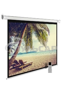 Экран Cactus 360x360см MotoExpert CS-PSME-360x360-WT 1:1 настенно-потолочный рулонный белый (моторизованный привод)