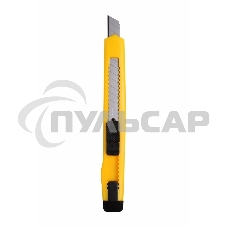 Нож с сегментированным лезвием 9 мм, корпус пластик, c клипсой Rexant