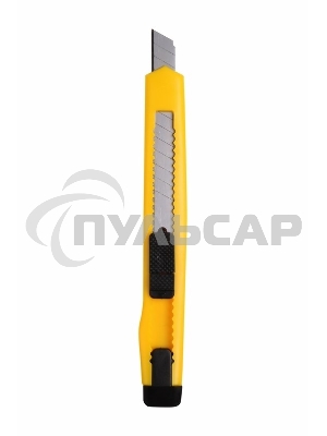 Нож с сегментированным лезвием 9 мм, корпус пластик, c клипсой Rexant