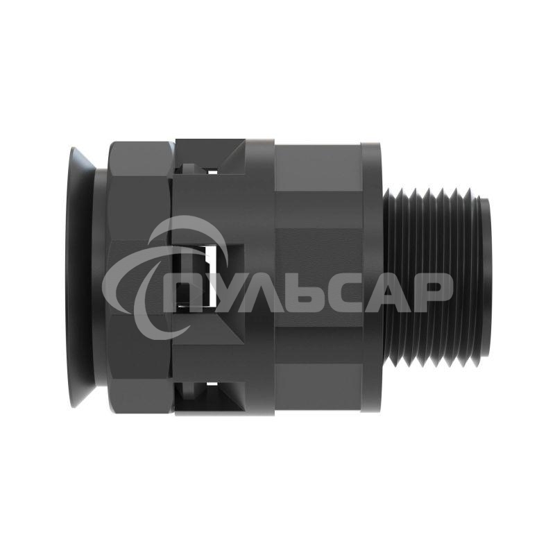 Переходник труба-коробка DN 17мм М20х1.5 полиамид черный IP66 DKC PAM17M20N