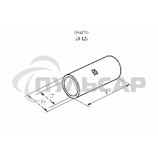 Соединительная гильза L-15 мм 0.5-1.5 мм² (ГМЛ (DIN) 1,5) Rexant