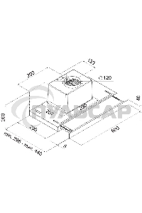 Вытяжка встраиваемая Maunfeld Ouse Touch Glass 60 белый, 60 см, 750 куб. м/ч, 48 дБ