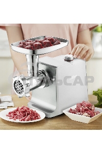 Мясорубка электрическая Kitfort KT-2108 1800Вт серебристый