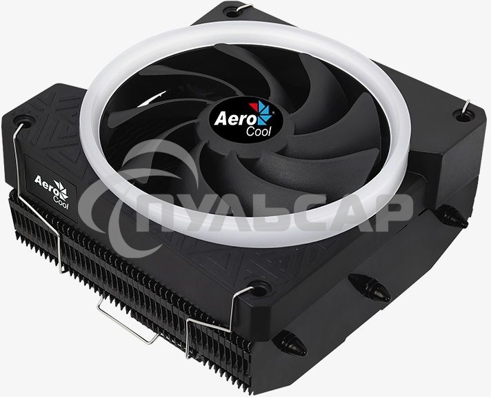 Кулер для процессора AeroCool / Formula Cylon 3H черный, 120 мм, алюминий, 1800 об/мин, 24.3 дБ, 4 pin, 125 Вт, 98 мм