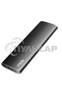 Внешний SSD Netac Z SLIM, 128 GB, USB 3.2 Gen 2 Type-C, R/W 520/480, черный