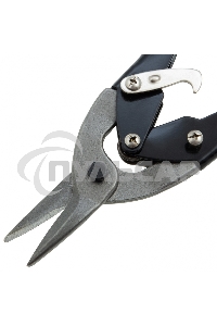 Ножницы по металлу Matrix 250мм пряморежущие обрезиненныерукоятки