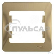 Рамка 1-м Glossa титан SchE GSL000401