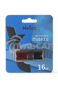 Флешка USB Netac U182 Red 16 Gb <NT03U182N-016G-30RE>, USB 3.0
