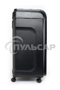 Шредер Heleos УМ32-4 черный/серебристый (секр.P-4) фрагменты 28лист. 32лтр. скрепки скобы пл.карты CD