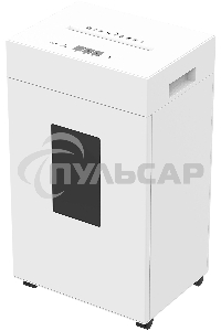 Шредер Cactus CS-SH-K9 белый (секр.P-4) перекрестный 15лист. 48лтр. скрепки скобы пл.карты