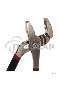 Клещи переставные Rexant 250 мм никелированные, обливные рукоятки