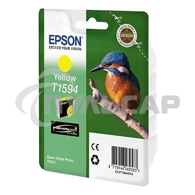 Картридж струйный Epson C13T15944010 желтый (850 стр) для Epson St Ph R2000