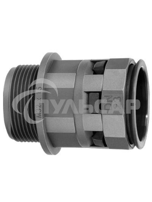 Переходник труба-коробка DN 12мм М20х1.5 полиамид черный IP66 DKC PAM12M20N