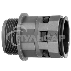 Переходник труба-коробка DN 12мм М20х1.5 полиамид черный IP66 DKC PAM12M20N Переходник труба-коробка DN 12мм М20х1.5 полиамид черный IP66 DKC PAM12M20N