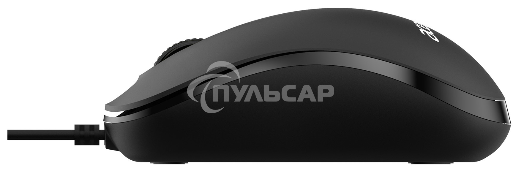 Мышь проводная Acer OMW140 черный, 1200 dpi, USB, кнопки - 3