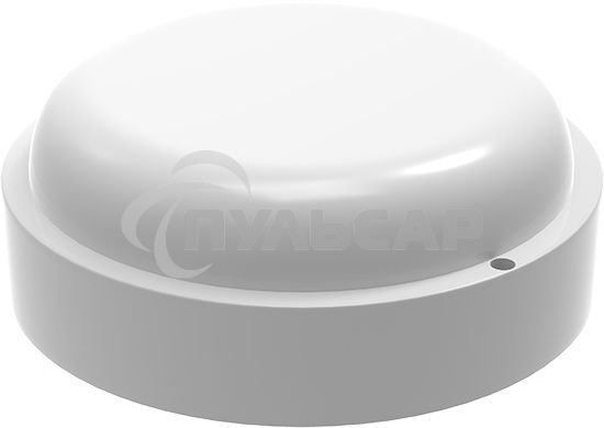 Светильник ЖКХ Elementary круг 8W 680lm 4000K 160-260V IP65 D140*48мм белый с микровол сенс LED
