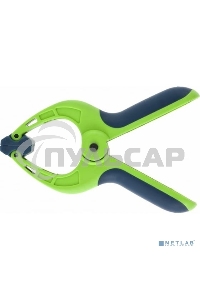 Струбцина СИБРТЕХ клещеобразная, пл, корп 2-х комп, рукоятки, усиленная пружина,2-3/4 20786