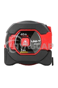 Рулетка 5 м с лазерным дальномером UNI-T LM40T до 40 метров