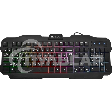 Клавиатура проводная Defender Ultra HB-330L RU, USB, черный