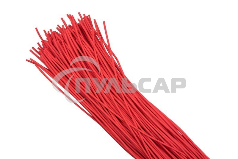 Трубка термоусадочная ТУТ нг 8/4 красн. 1м (уп.50шт) PROxima EKF tut-8-r-1m