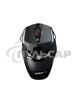 Мышь проводная игровая Mad Catz R.A.T. 1+ (ADNS3050, USB, 3 кнопки, 2000 dpi) черная