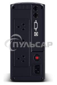 Источник бесперебойного питания CyberPower VP700ELCD Line-Interactive 700VA/390W USB/RS-232/RJ11/45 (4 EURO)