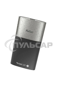 Внешний SSD Netac Z SLIM, 250 GB, USB 3.2 Gen 2 Type-C, R/W 550/480, черный