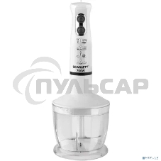 Блендер Scarlett SC-HB42M33 белый Максимальная мощность 700 Вт, 4 в 1