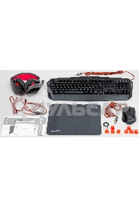 Игровой комплект SVEN GS-4300 клавиатура+мышь+гарнитура+коврик
