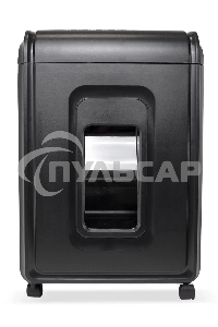 Шредер Heleos УМ32-4 черный/серебристый (секр.P-4) фрагменты 28лист. 32лтр. скрепки скобы пл.карты CD