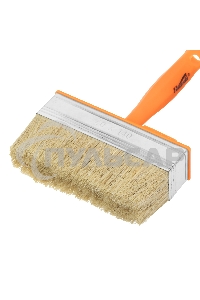 Кисть-ракля, 40х140 мм, натуральная щетина, пластмассовый корпус, пластмассовая ручка Sparta