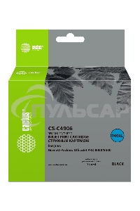 Картридж струйный Cactus CS-C4906 №940 черный (72 ml) для HP OfficeJet PRO 8000/8500