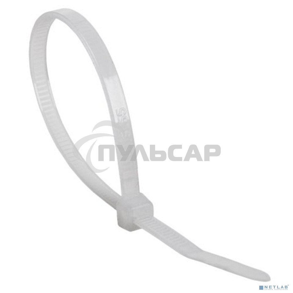 Хомут-стяжкa нeйлонoвая Rexant 300x4,8 мм, белая, упаковка 25 шт.