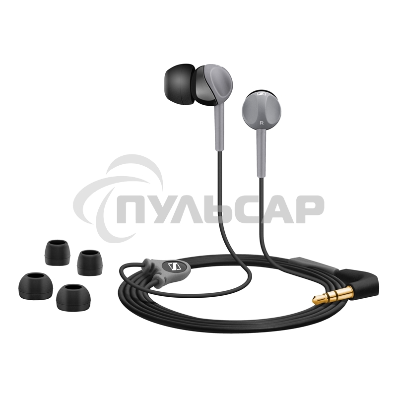 Наушники вкладыши Sennheiser CX 200 Street II 1.2м черный проводные (в ушной раковине)