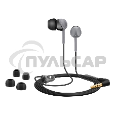 Наушники вкладыши Sennheiser CX 200 Street II 1.2м черный проводные (в ушной раковине)