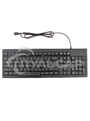 Клавиатура проводная Gembird KB-8354U-BL USB, черный