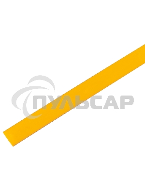 Термоусадочная трубка 60/30 мм, желтая, упаковка 10 шт. по 1 м PROconnect