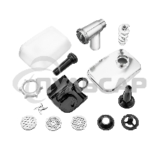 Мясорубка электрическая Kitfort KT-2108 1800Вт серебристый