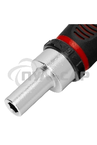 Отвертка реверсивная Matrix, набор бит, 11 шт., CrV