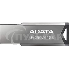 Флешка USB ADATA UV250 (AUV250-64G-RBK), 64 Gb, USB 2.0, R/W 25/10, черный