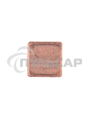 Медная термопрокладка 0.1 мм - 1шт.