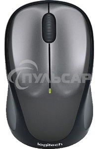 Мышь беспроводная Logitech M235 серый/черный, 1000 dpi, радиоканал, USB, кнопки - 3