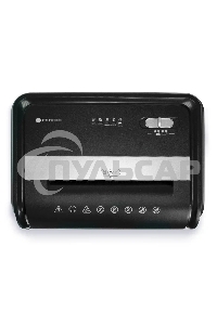 Шредер Heleos УМ32-4 черный/серебристый (секр.P-4) фрагменты 28лист. 32лтр. скрепки скобы пл.карты CD