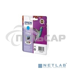 Картридж струйный Epson C13T08024011 голубой для Epson St PhP50/PX660/PX720WD (330стр.)