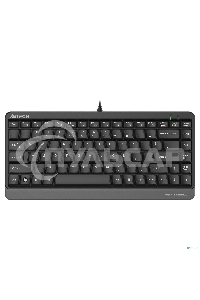 Клавиатура проводная A4Tech Fstyler FKS11, USB, черный/серый